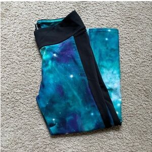 Blackmilk galactic capri leggings